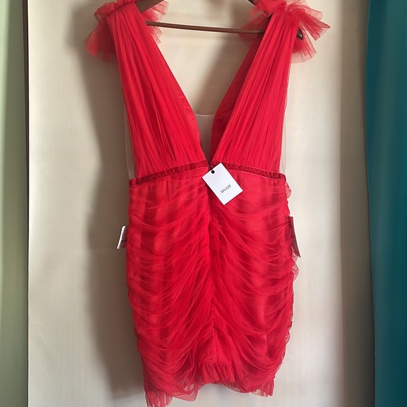 Free People HARLIE TULLE MINI DRESS - Picture 7 of 8